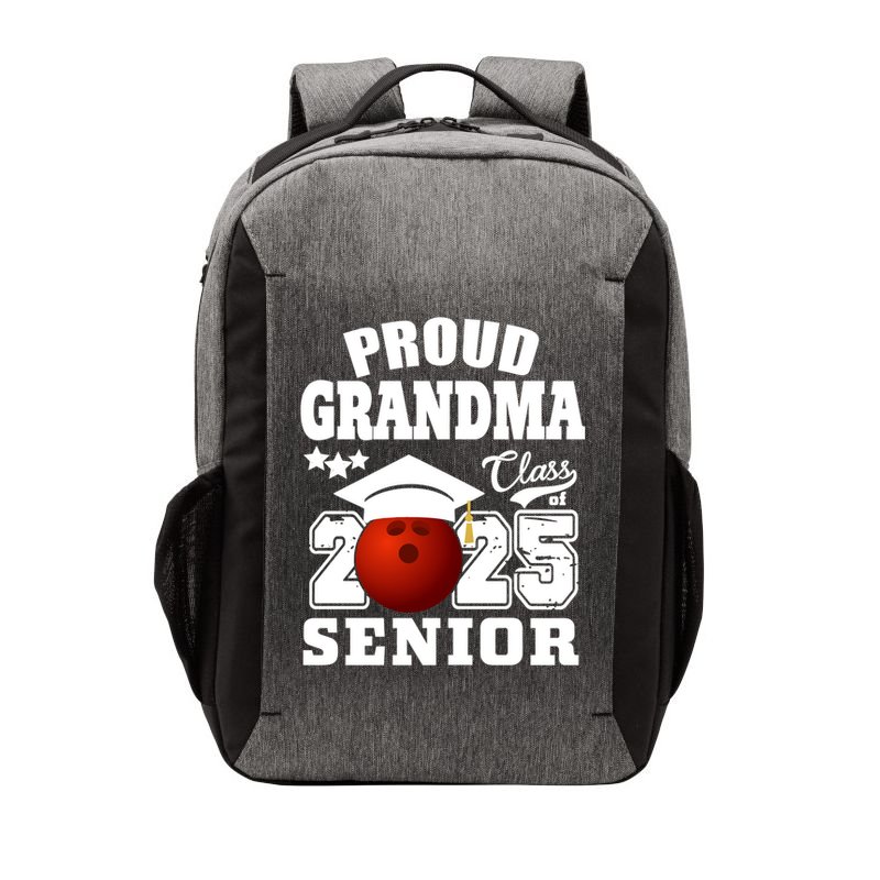 Senior 2025 Proud Grandma Of A Class Of 2025 Senior Bowling Funny Gift Vector Backpack