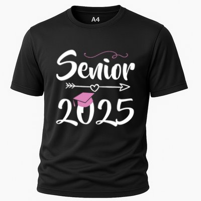 Senior 2025 Pink Tassel Class Of 2025 Graduate Graduation Performance Shirt