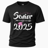 Senior 2025 Pink Tassel Class Of 2025 Graduate Graduation Cooling Performance Crew T-Shirt