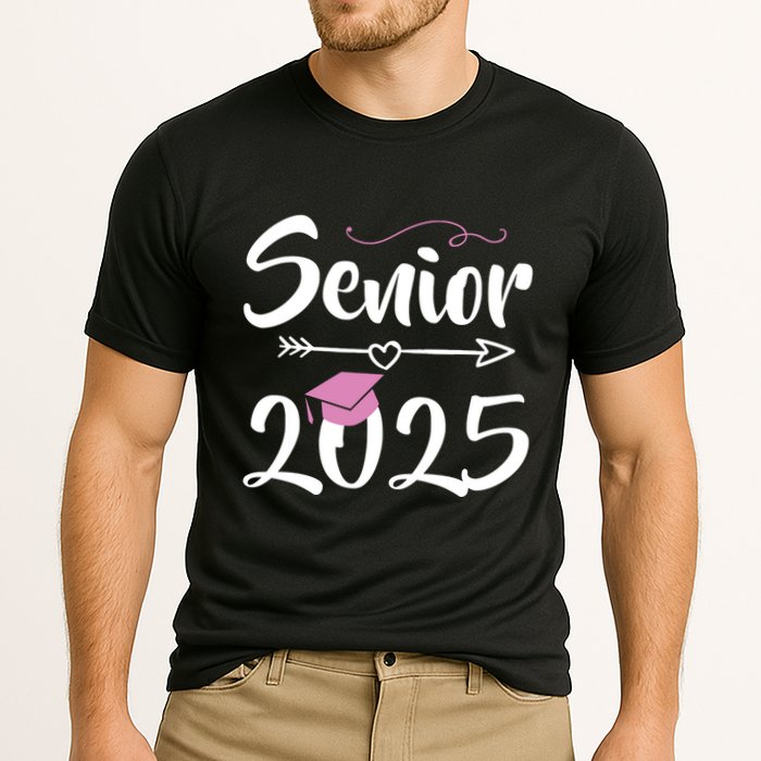 Senior 2025 Pink Tassel Class Of 2025 Graduate Graduation Cooling Performance Crew T-Shirt