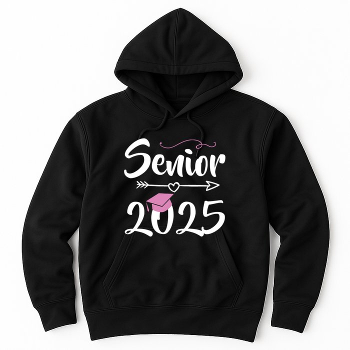 Senior 2025 Pink Tassel Class Of 2025 Graduate Graduation Hoodie