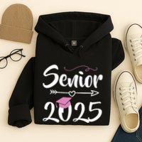 Senior 2025 Pink Tassel Class Of 2025 Graduate Graduation Hoodie