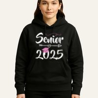 Senior 2025 Pink Tassel Class Of 2025 Graduate Graduation Hoodie