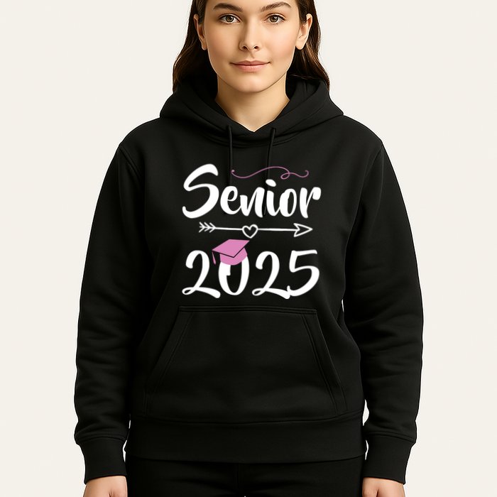 Senior 2025 Pink Tassel Class Of 2025 Graduate Graduation Hoodie