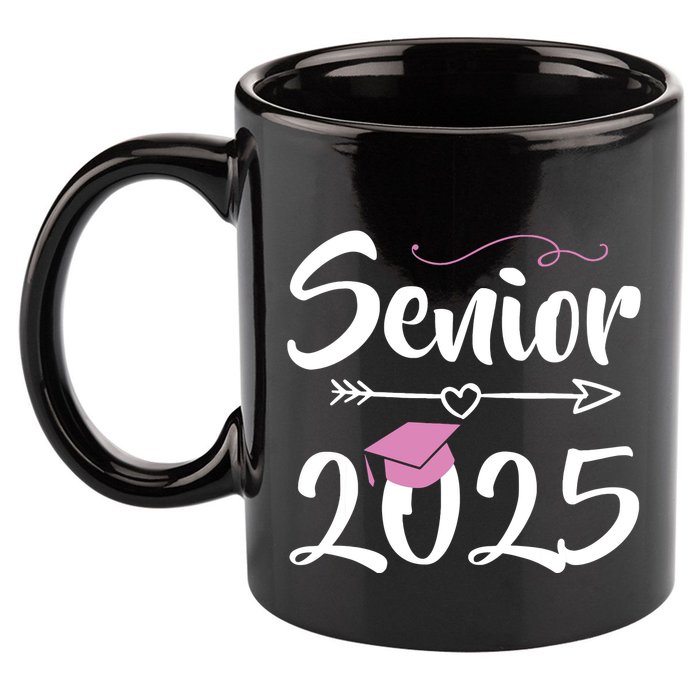 Senior 2025 Pink Tassel Class Of 2025 Graduate Graduation 11oz C Handle Ceramic Mug