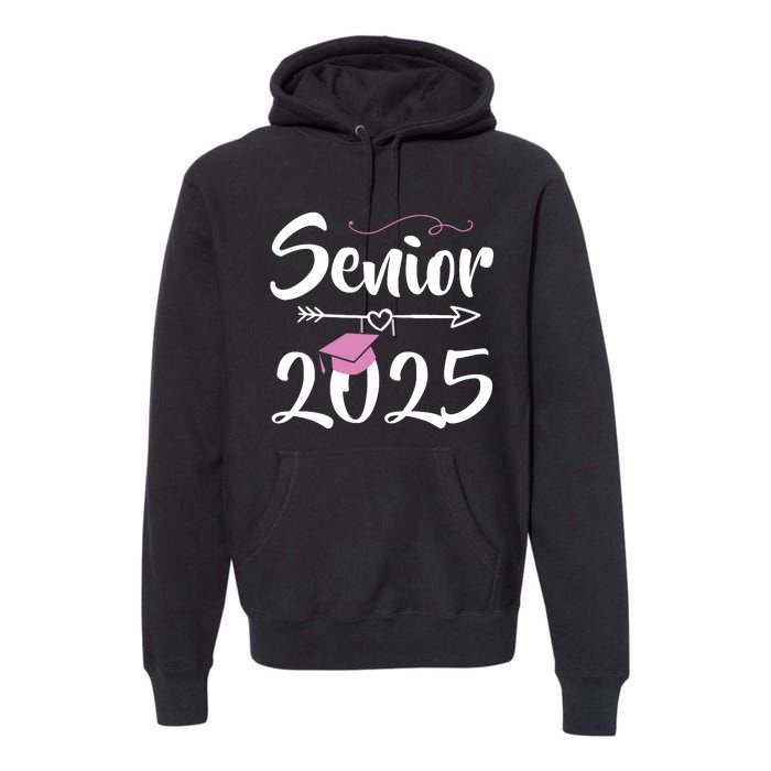 Senior 2025 Pink Tassel Class Of 2025 Graduate Graduation Premium Hoodie