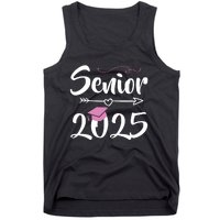 Senior 2025 Pink Tassel Class Of 2025 Graduate Graduation Tank Top