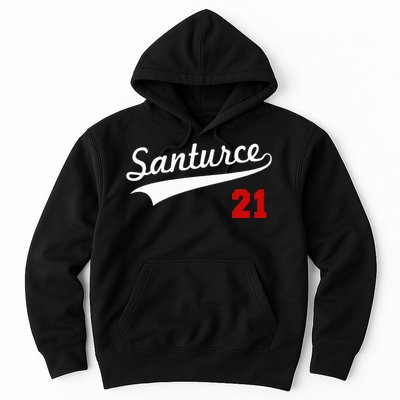 Santurce 21 Puerto Rico Baseball Boricua Hoodie