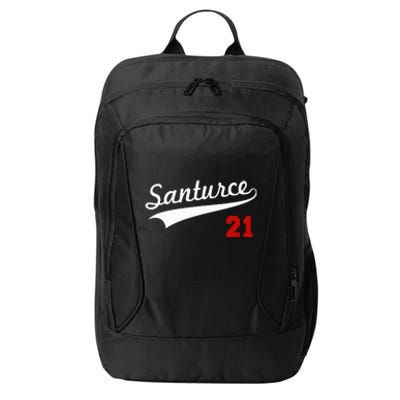 Santurce 21 Puerto Rico Baseball Boricua City Backpack