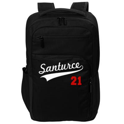 Santurce 21 Puerto Rico Baseball Boricua Impact Tech Backpack