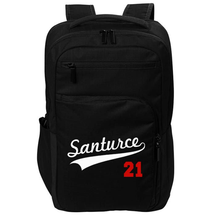 Santurce 21 Puerto Rico Baseball Boricua Impact Tech Backpack