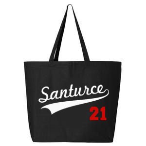 Santurce 21 Puerto Rico Baseball Boricua 25L Jumbo Tote