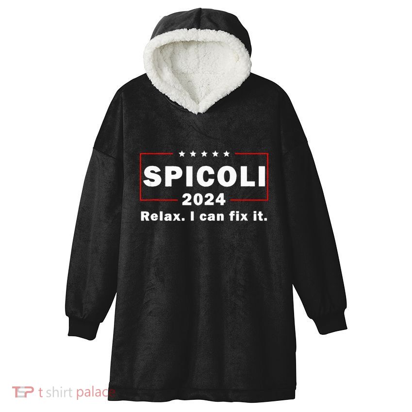 Spicoli 2024 Relax I Can Fix It Hooded Wearable Blanket