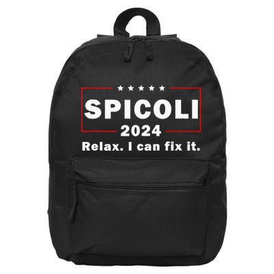 Spicoli 2024 Relax I Can Fix It 16 in Basic Backpack