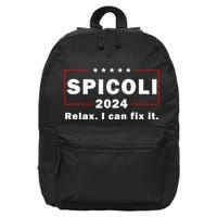 Spicoli 2024 Relax I Can Fix It 16 in Basic Backpack
