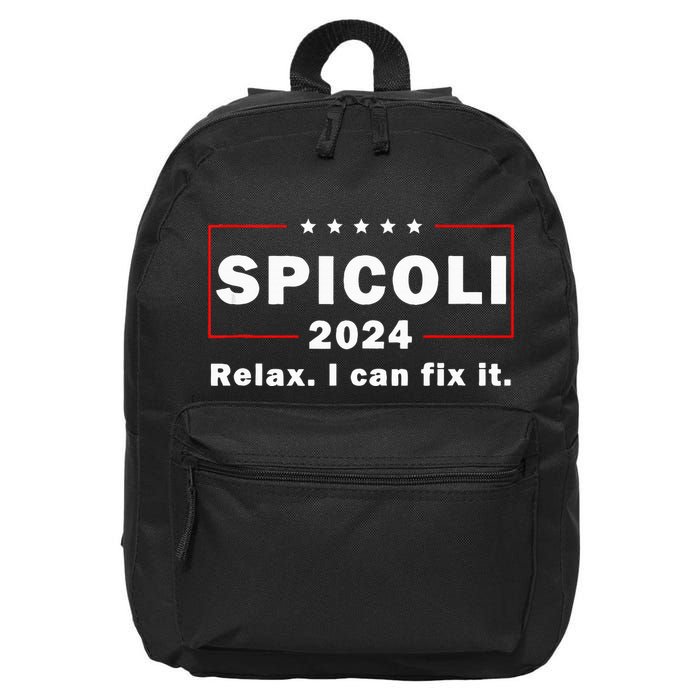 Spicoli 2024 Relax I Can Fix It 16 in Basic Backpack