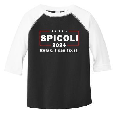 Spicoli 2024 Relax I Can Fix It Toddler Fine Jersey T-Shirt