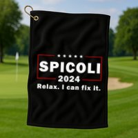 Spicoli 2024 Relax I Can Fix It Golf Towel