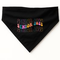 Senior 2025 Retro Class Of 2025 Seniors Graduation USA-Made Doggie Bandana