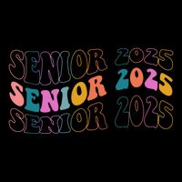 Senior 2025 Retro Class Of 2025 Seniors Graduation Drawstring Bag