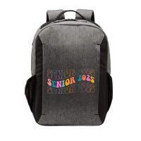 Senior 2025 Retro Class Of 2025 Seniors Graduation Vector Backpack
