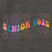 Senior 2025 Retro Class Of 2025 Seniors Graduation Vector Backpack