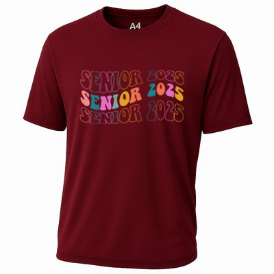 Senior 2025 Retro Class Of 2025 Seniors Graduation Performance Shirt