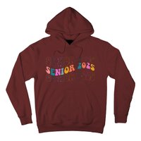 Senior 2025 Retro Class Of 2025 Seniors Graduation Hoodie