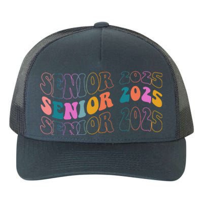 Senior 2025 Retro Class Of 2025 Seniors Graduation Yupoong Adult 5-Panel Trucker Hat