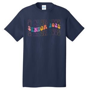 Senior 2025 Retro Class Of 2025 Seniors Graduation Tall T-Shirt