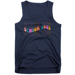 Senior 2025 Retro Class Of 2025 Seniors Graduation Tank Top