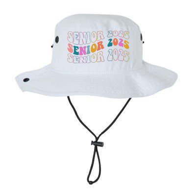 Senior 2025 Retro Class Of 2025 Seniors Graduation Legacy Cool Fit Booney Bucket Hat