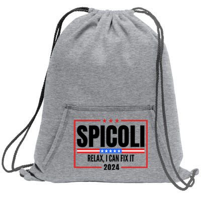 Spicoli 2024 Relax I Can Fix It Sweatshirt Cinch Pack Bag