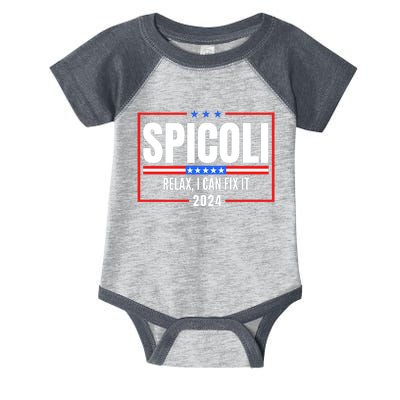 Spicoli 2024 Relax I Can Fix It Infant Baby Jersey Bodysuit