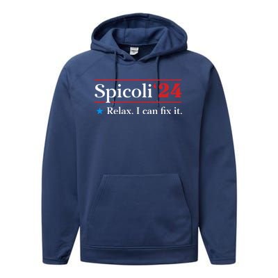 Spicoli 2024 Relax I Can Fix It Performance Fleece Hoodie