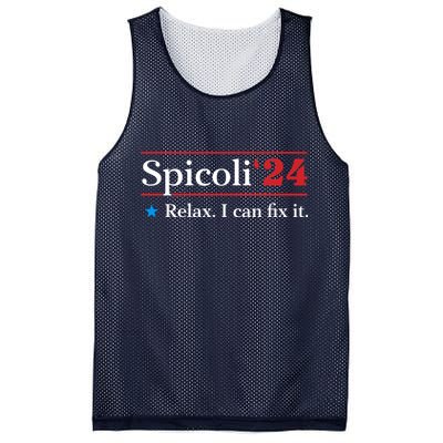 Spicoli 2024 Relax I Can Fix It Mesh Reversible Basketball Jersey Tank