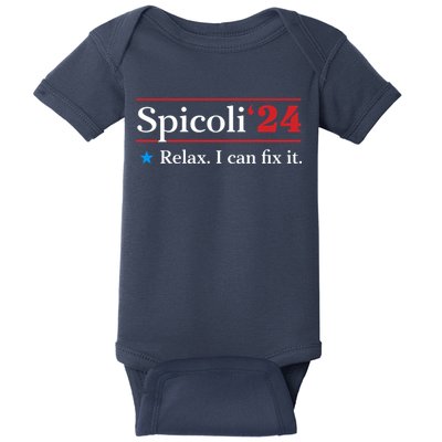 Spicoli 2024 Relax I Can Fix It Baby Bodysuit