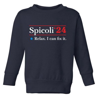 Spicoli 2024 Relax I Can Fix It Toddler Sweatshirt