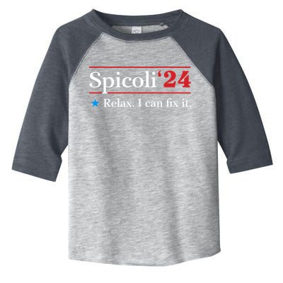 Spicoli 2024 Relax I Can Fix It Toddler Fine Jersey T-Shirt