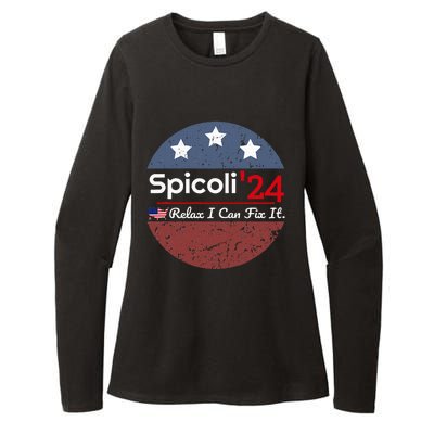 Spicoli 24 Relax I Can Fix It Womens CVC Long Sleeve Shirt