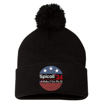 Spicoli 24 Relax I Can Fix It Pom Pom 12in Knit Beanie