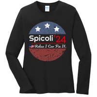 Spicoli 24 Relax I Can Fix It Ladies Long Sleeve Shirt