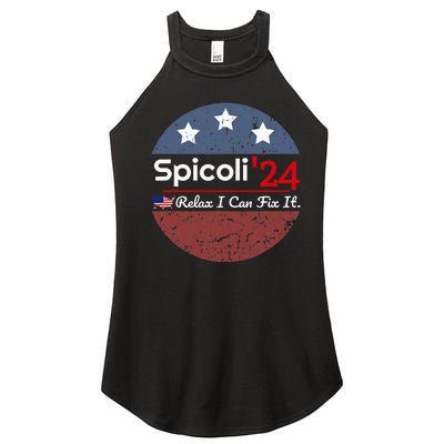 Spicoli 24 Relax I Can Fix It Women's Perfect Tri Rocker Tank