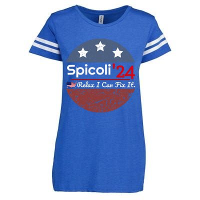 Spicoli 24 Relax I Can Fix It Enza Ladies Jersey Football T-Shirt