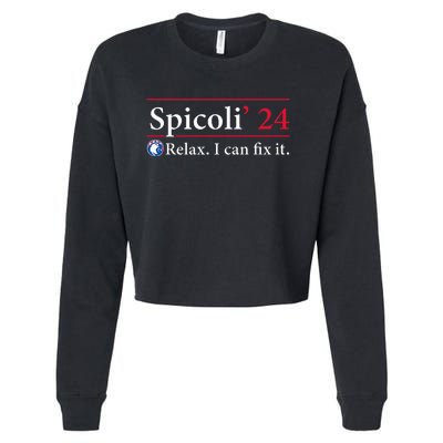 Spicoli 24 Relax I Can Fix It Spicoli 2024 Cropped Pullover Crew