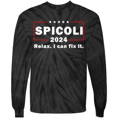 Spicoli 2024 Relax I Can Fix It Tie-Dye Long Sleeve Shirt