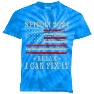 Spicoli 2024 Relax I Can Fix It Kids Tie-Dye T-Shirt