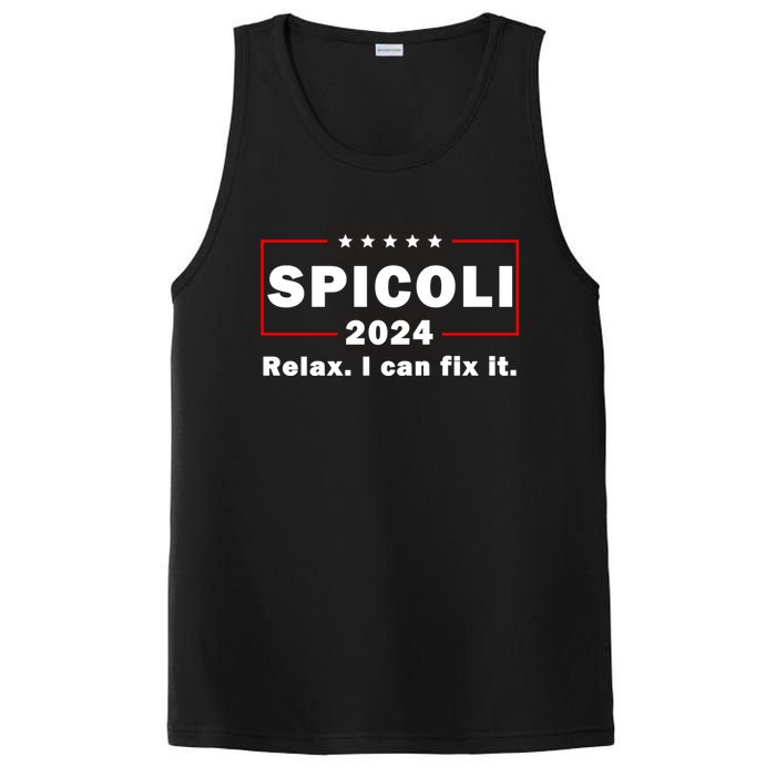 Spicoli 2024 Relax I Can Fix It PosiCharge Competitor Tank