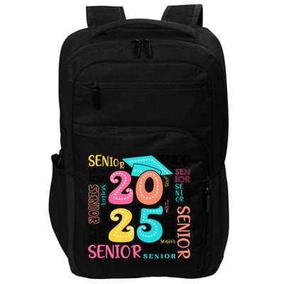 Senior 2025 Retro Graduation Impact Tech Backpack