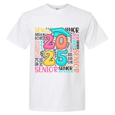 Senior 2025 Retro Graduation Garment-Dyed Heavyweight T-Shirt